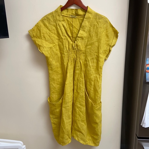 meo meli | Dresses | Meo Meli Linen Dress | Poshmark